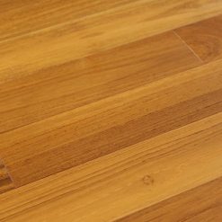 Parquet massif teck vernis 15 x 90 mm