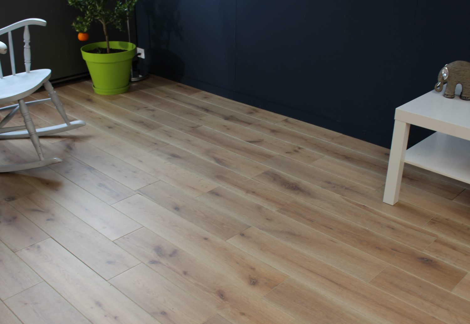Parquet Chêne Massif Clipsable Salin- Lames Larges - 160 mm