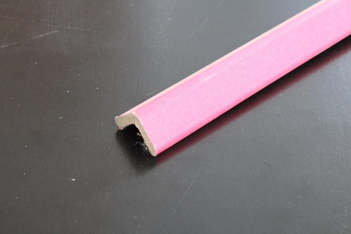 Baguette D Angle Rose Medium Mdf Decor Rose 20 X 20 Mm