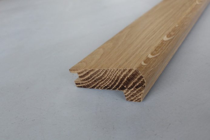 Nez De Marche Chêne Massif Lapeyre Nez de marche chêne massif - 28 x 70 mm - Pour parquets de 18 mm