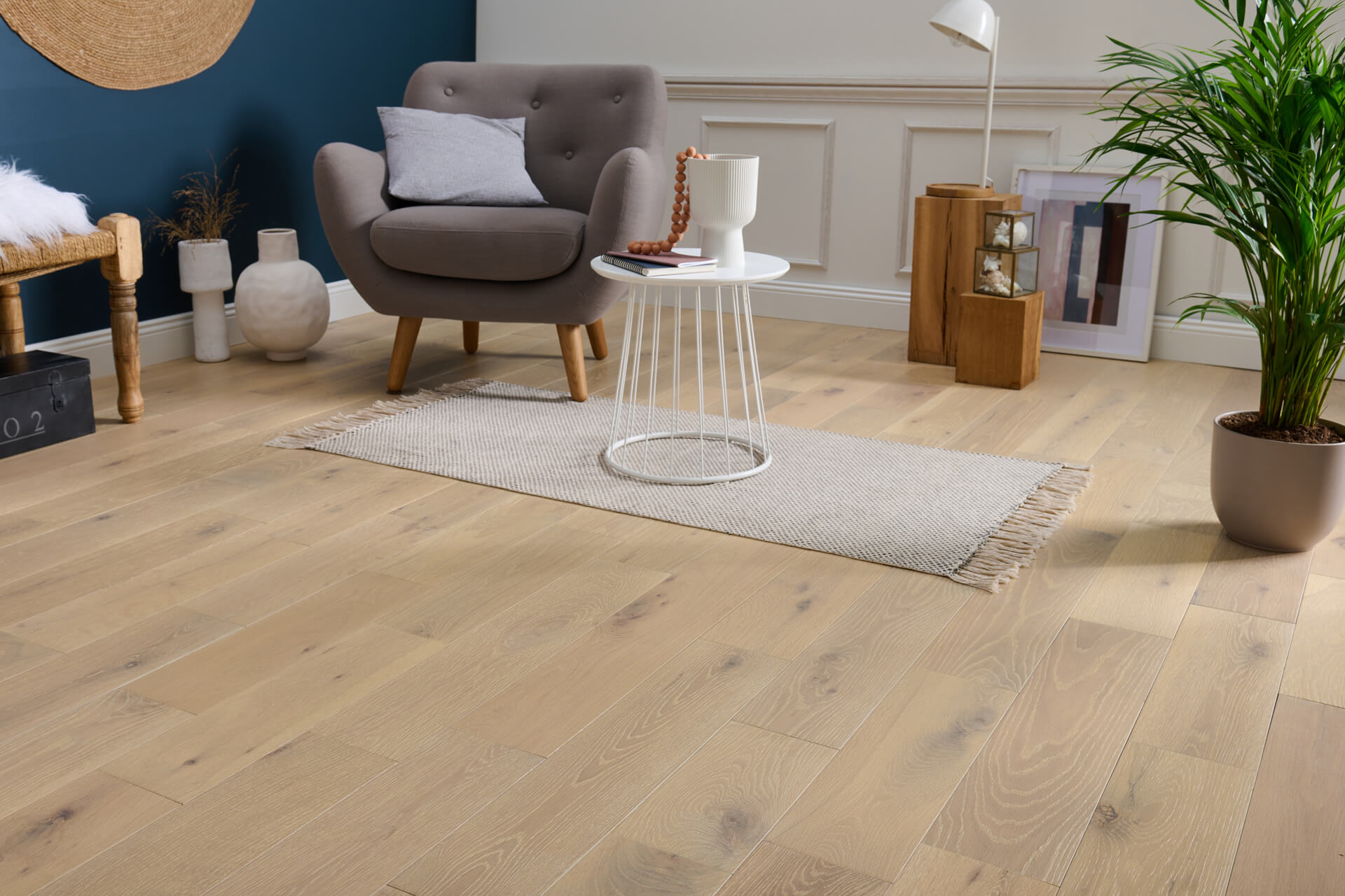 Parquet chene massif - 18 x 150 Salin