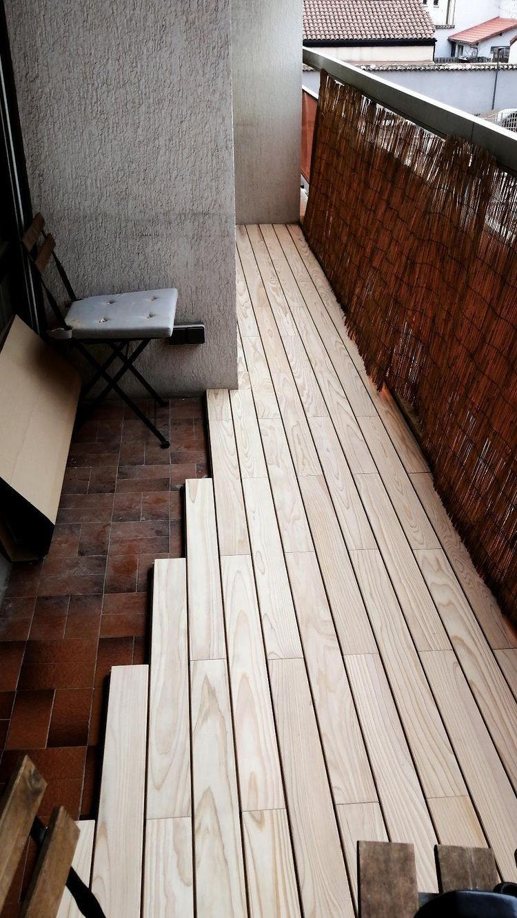 Lame De Terrasse A Clipser Sur Rail