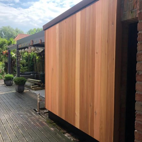 bardage red cedar a emboiter